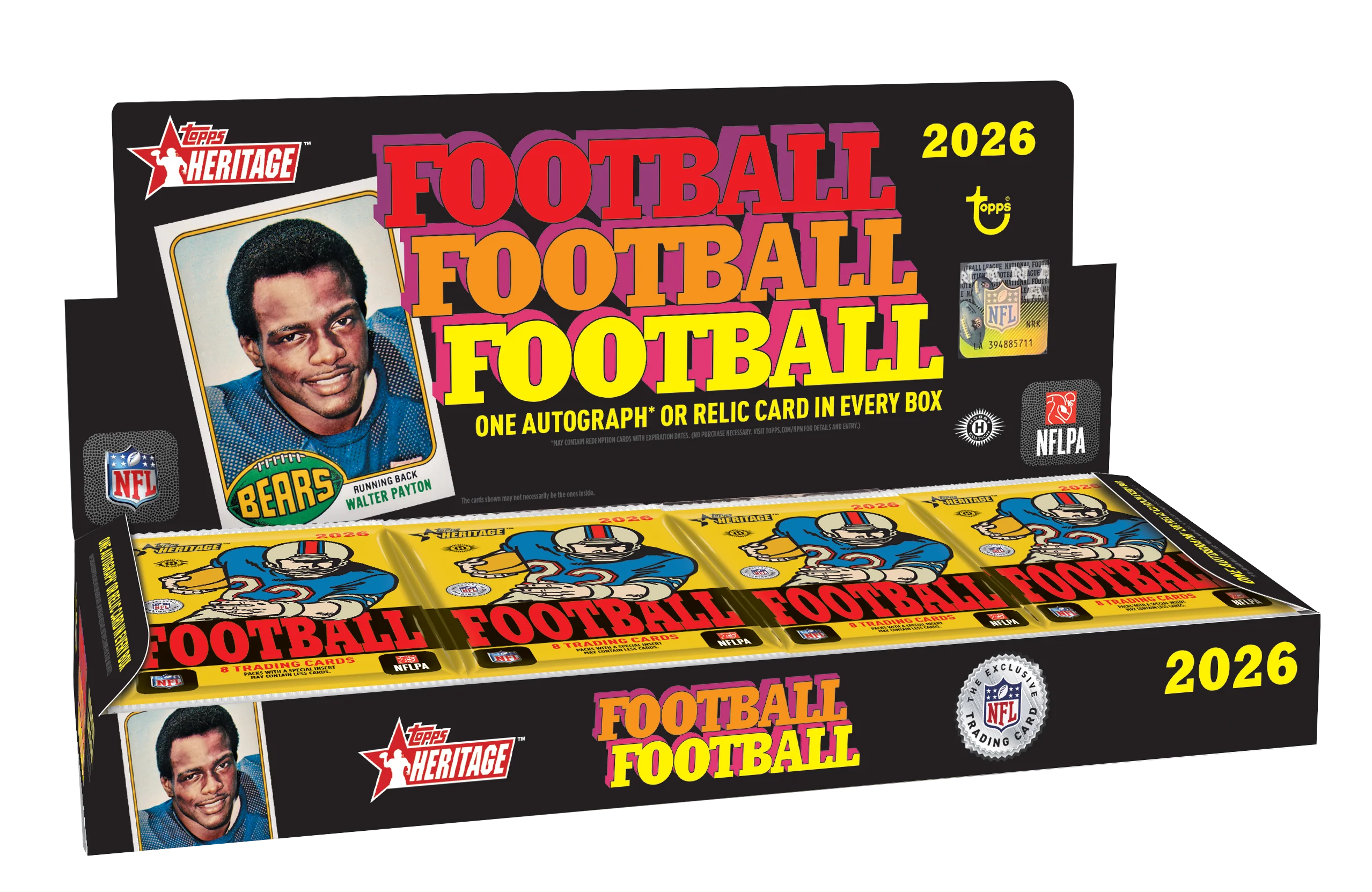 2026 Topps Heritage Football