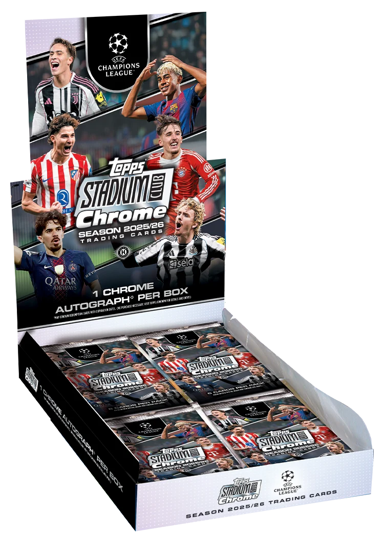Topps Stadium Club Chrome UEFA Champions League 2025/26